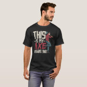 これは斧の投げ斧の投げ斧のthro tシャツ (正面フル)