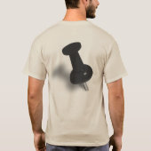 これは明日は痛くなるだろう Tシャツ (裏面)