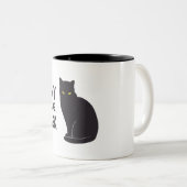 "これは月曜日の私のマグです。 "マグを頼まないで下さい ツートーンマグカップ (正面右)