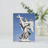 これは有名な天使の像の一つである ポストカード (スタンド正面)