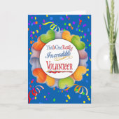 これは本当に信じられないほどのボランティアギフトだ カード (正面)