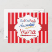 これは本当に信じられないほどのボランティアギフトだ ポストカード (正面/裏面)