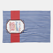 これは本当に信じられないほどの姉妹ギフトだ キッチンタオル (横)