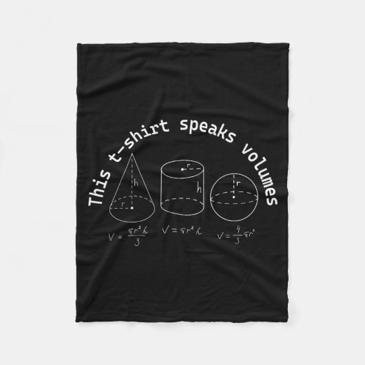 これは本当に意味深い 面白い数学・科学のオタクっぽい駒 フリースブランケット (正面)