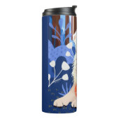 これは本当のゴールデンレトリバー熱タンブラーである タンブラー (回転左)