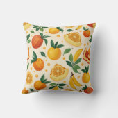 これは果物の枕クッションだ。 クッション (裏面)