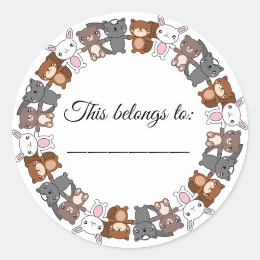 これは次のものだ ラウンドシール (正面)