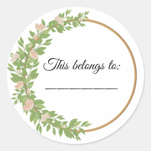 これは次のものだ ラウンドシール (正面)