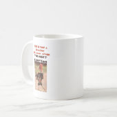 これは民主党員です コーヒーマグカップ (正面左)