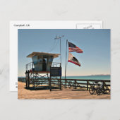 これは海の崖、カリフォルニア州 – はがき (正面/裏面)