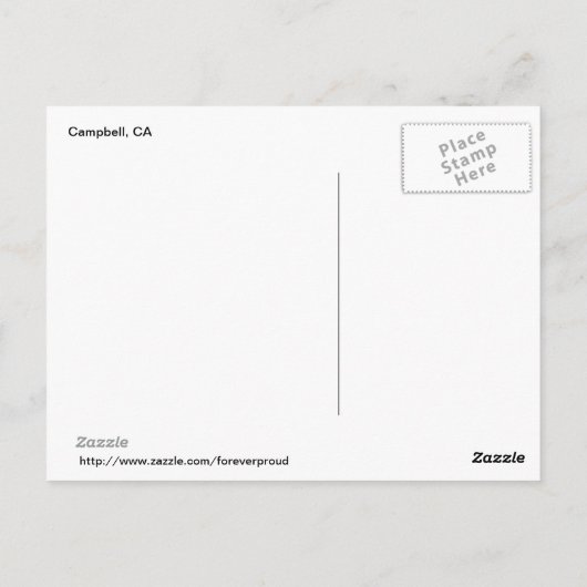 これは海の崖、カリフォルニア州 – はがき (裏面)