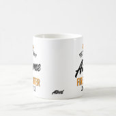 これは消防士素晴らしの様子だ コーヒーマグカップ (中央)