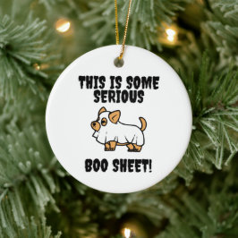 これは深刻なブーシートオーナメントだ セラミックオーナメント