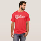 これは火工師のシャツだ Tシャツ (正面フル)