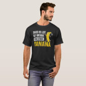 これは無料バナナマラソンRuのための多くの仕事である Tシャツ (正面フル)