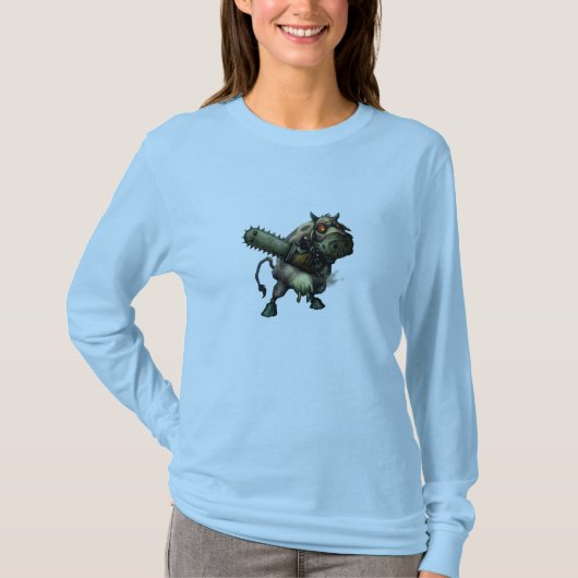 これは狂牛です! Tシャツ (正面)