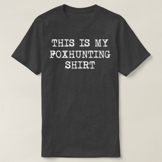 これは狩人を追おもしろいいかける俺の獲物だ Tシャツ (デザイン正面)