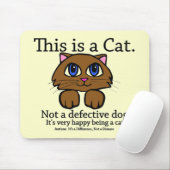 これは猫のマウスパッドです マウスパッド (マウス)