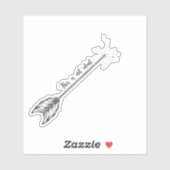 これは理想的なステッカーではない – B&W シール (シート)