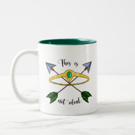 これは理想的なマグカップではない ツートーンマグカップ