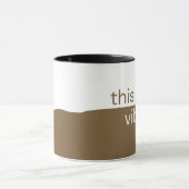 これは生き物だ。コーヒーマグ – エステティックマグ マグカップ (中央)