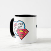 これは男の仕事に見すごいえる マグカップ (正面左)