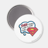 これは男の仕事に見すごいえる マグネット (正面/裏面)