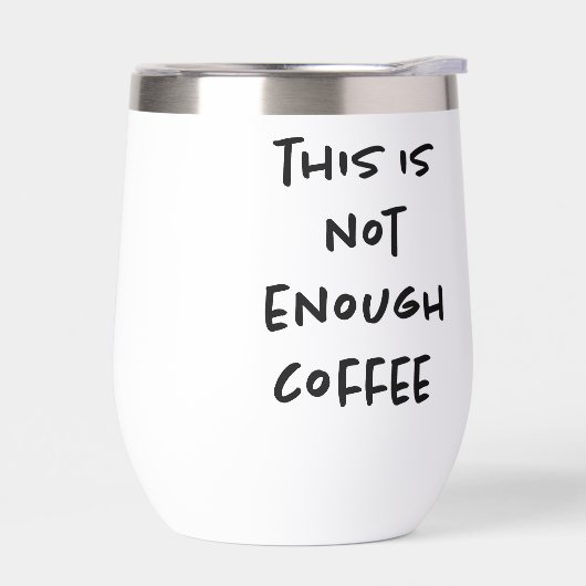 これは白のコーヒーでは十分ではない (左面)