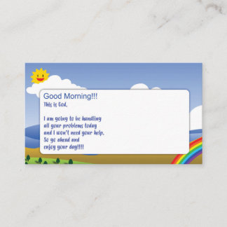 これは神のカードおよび抱擁クーポンです 名刺