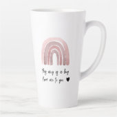 これは私からあなたへの抱擁だ カフェラテマグ (右)