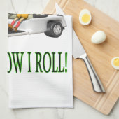 これは私がいかに転がるかです キッチンタオル (四つ折り)