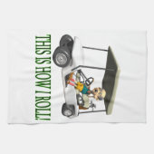 これは私がいかに転がるかです キッチンタオル (横)