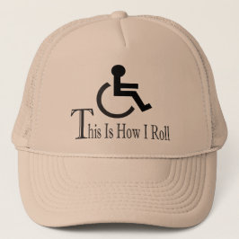 これは私がいかに転がるかです キャップ