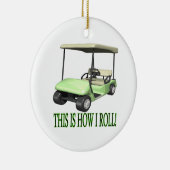 これは私がいかに転がるかです セラミックオーナメント (右)