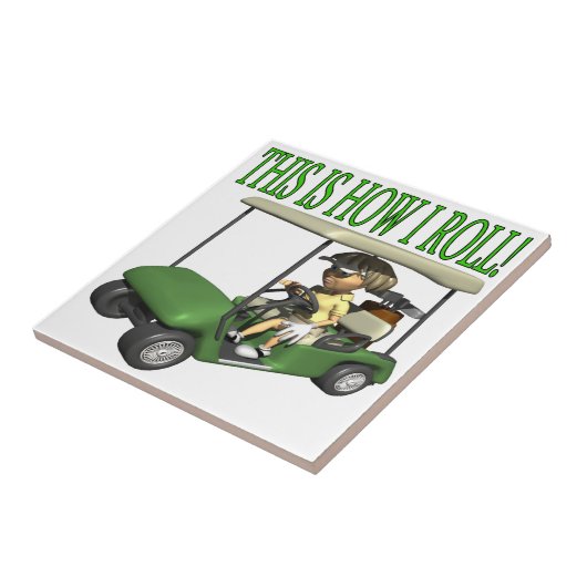 これは私がいかに転がるかです タイル (側面)