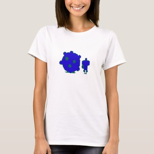 これは私がいかに転がるかです Tシャツ (正面)