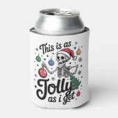 これは私がすてきクリスマスユーモアをおもしろい解く通りだ 缶クーラー (缶正面)