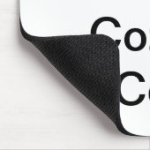 これは私がクール-マウスパッドの空白のなCozです マウスパッド (コーナー)