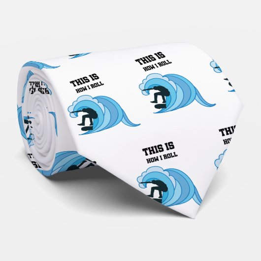 これは私がスケートボードのスケート選手のギフトをいかに転がるかです ネクタイ (ロール)