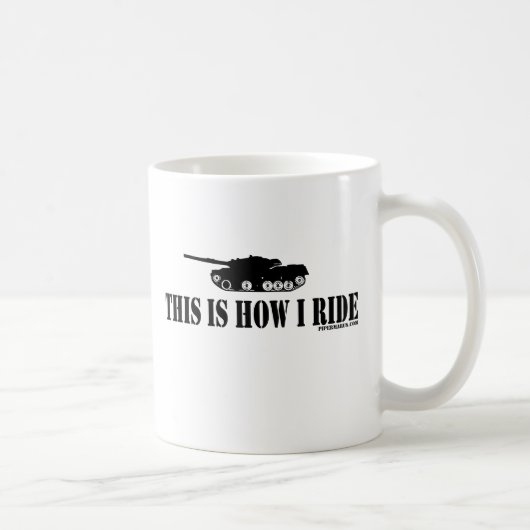 これは私がタンクマグにいかに乗るかです コーヒーマグカップ (右)