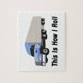 これは私がトラックをいかに半転がるかです ジグソーパズル (縦)