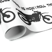 これは私が土のバイクをいかに転がるかです ラッピングペーパー (ロールコーナー)