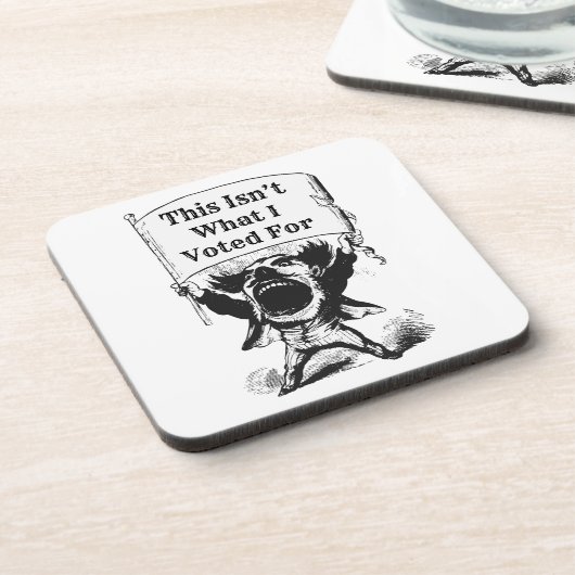 これは私が投票したことではない コースター (左側)