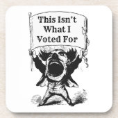 これは私が投票したことではない コースター (正面)