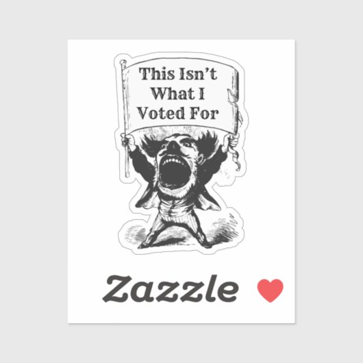 これは私が投票したことではない シール (シート)