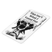 これは私が投票したことではない マグネット (左側)