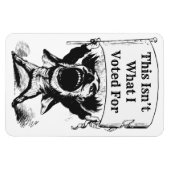 これは私が投票したことではない マグネット (横)