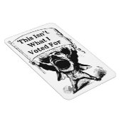 これは私が投票したことではない マグネット (右側)