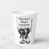 これは私が投票したことではない 紙コップ (裏面)