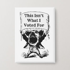 これは私が投票したことではない 缶バッジ